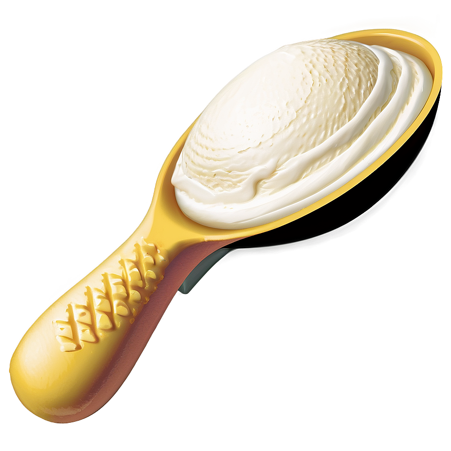 Lemon Ice Cream Scoop Png 24 PNG image