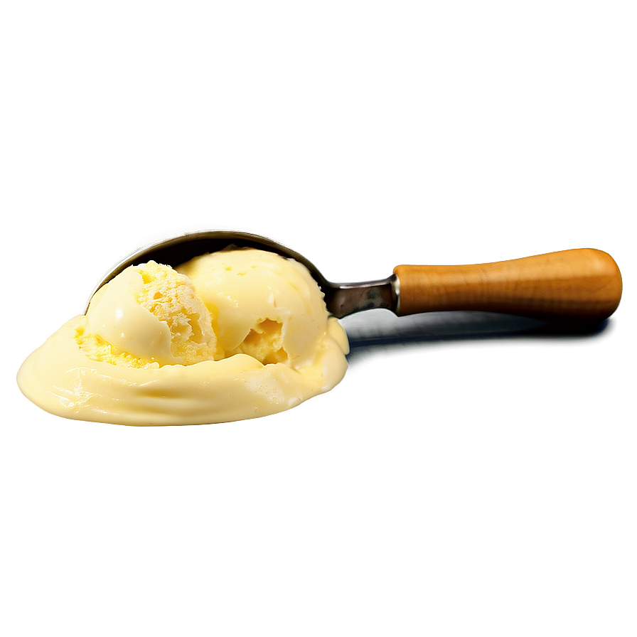 Lemon Ice Cream Scoop Png Qji PNG image