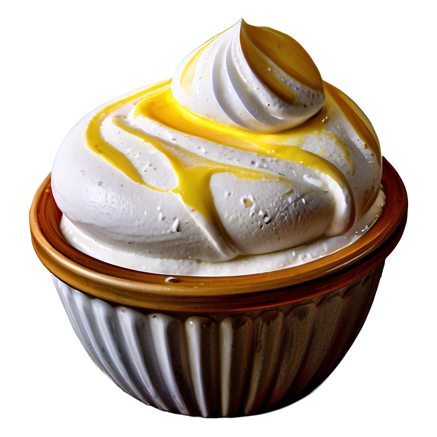 Lemon Meringue Ice Cream Sundae Png Xto43 PNG image