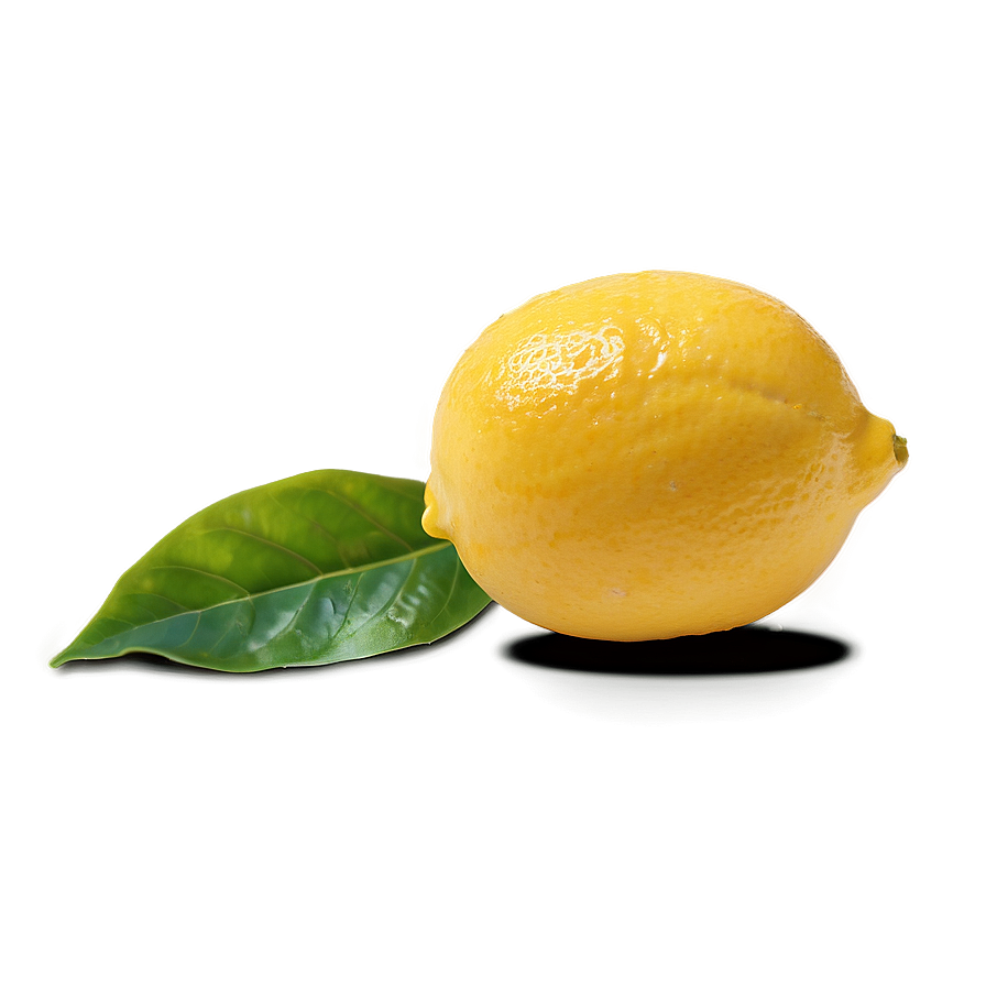 Lemon On Wooden Table Png 05042024 PNG image