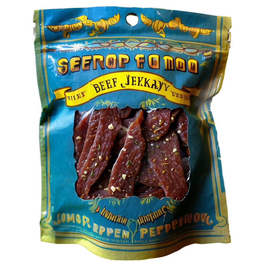 Lemon Pepper Beef Jerky Png Ouy47 PNG image