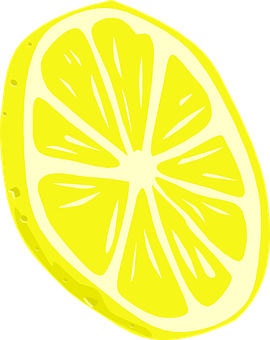 Lemon Slice Illustration PNG image