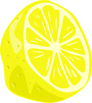 Lemon Slice Illustration PNG image