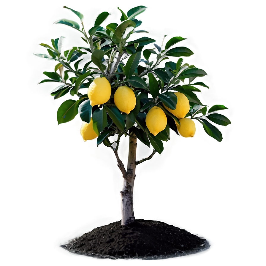 Lemon Tree In Field Png 06212024 PNG image