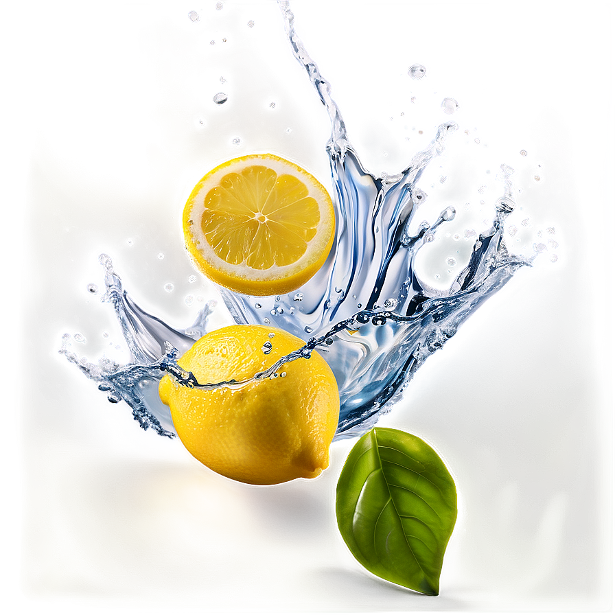 Lemon Water Splash Png 05042024 PNG image