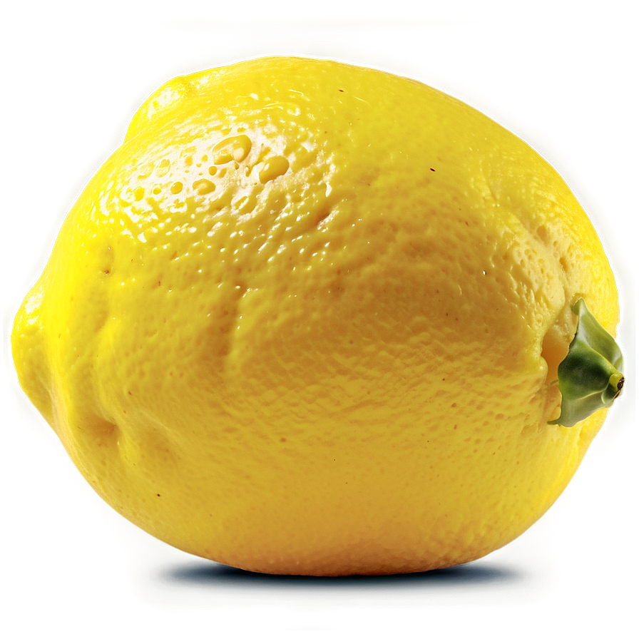 Lemon With Shadow Png Hlt PNG image