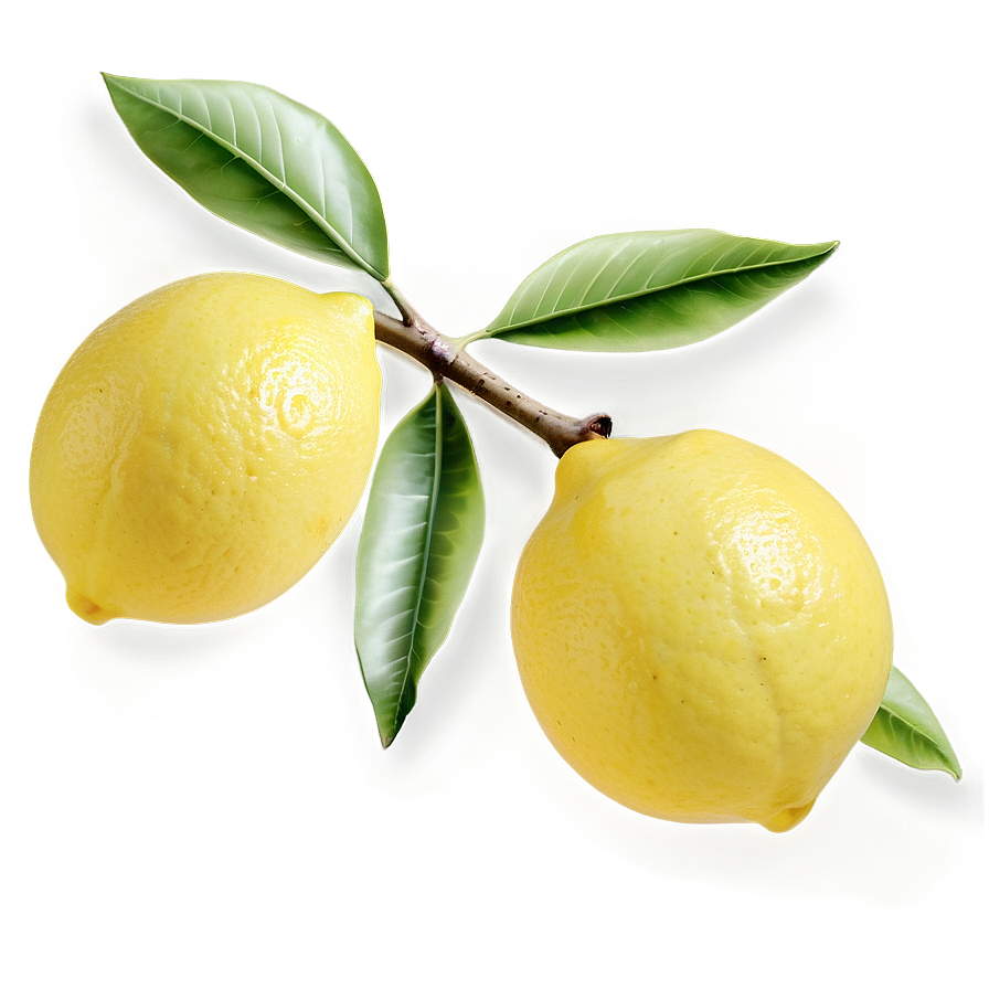 Lemons Branch Png Stv PNG image