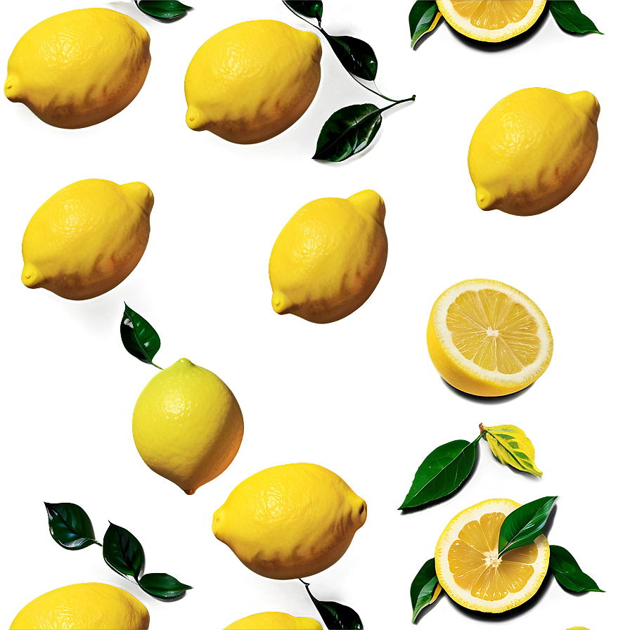 Lemons Pattern Png 96 PNG image