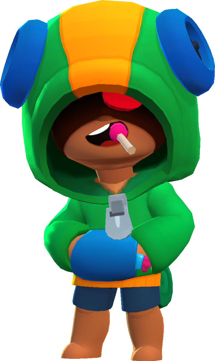 Leon Shark Skin Brawl Stars PNG image