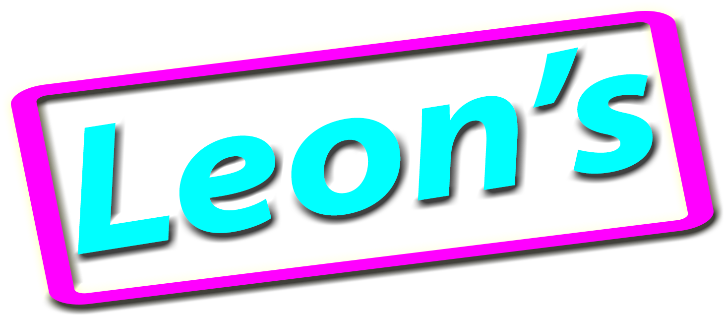 Leons Logo3 D Effect PNG image