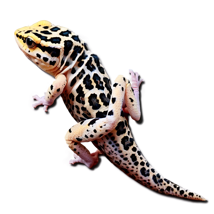 Leopard Gecko Climbing Png 82 PNG image