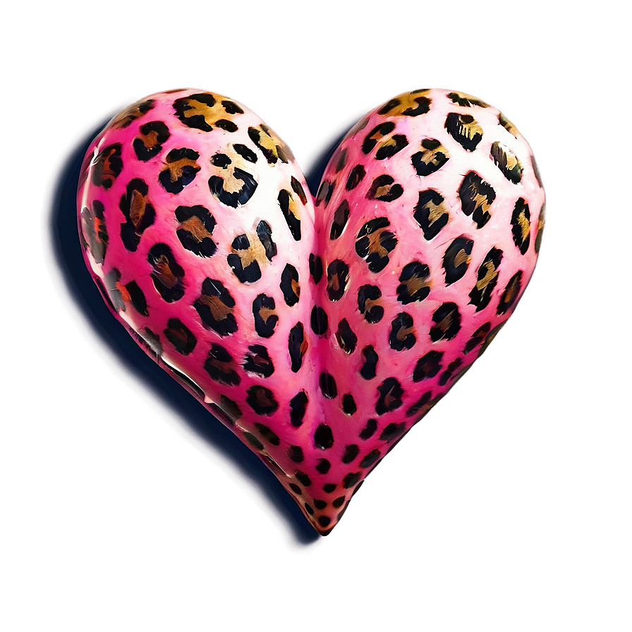 Leopard Heart Romance Png 82 PNG image