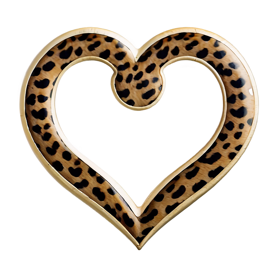 Leopard Heart Wonderland Png Bfw53 PNG image