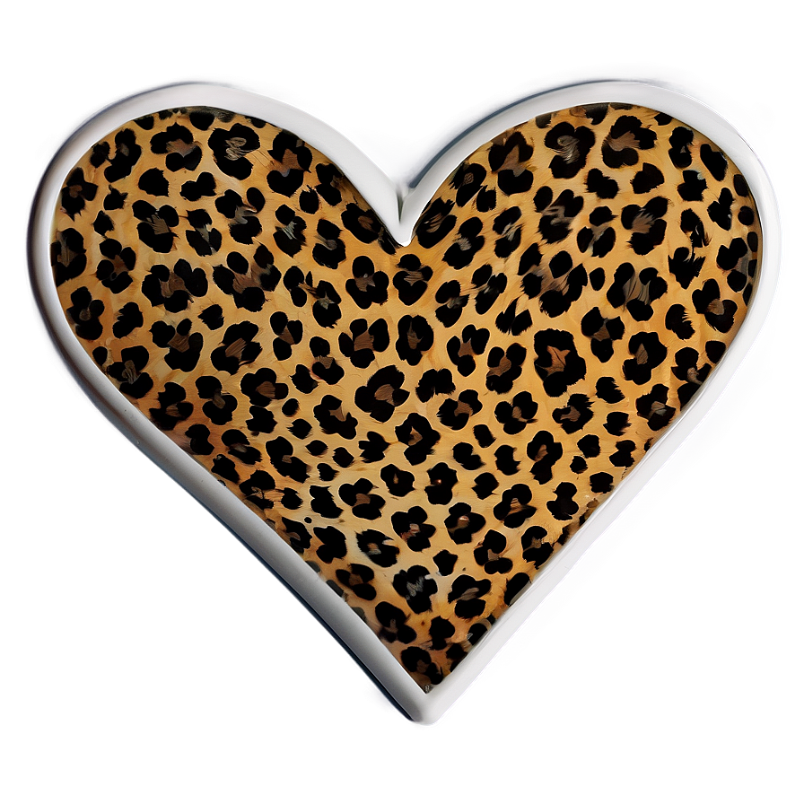 Leopard Heart Wonderland Png Jev PNG image