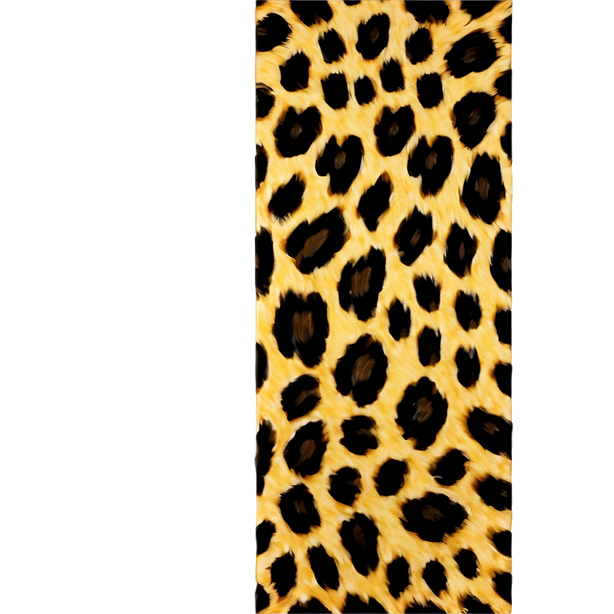 Leopard Print Border Png Biy PNG image