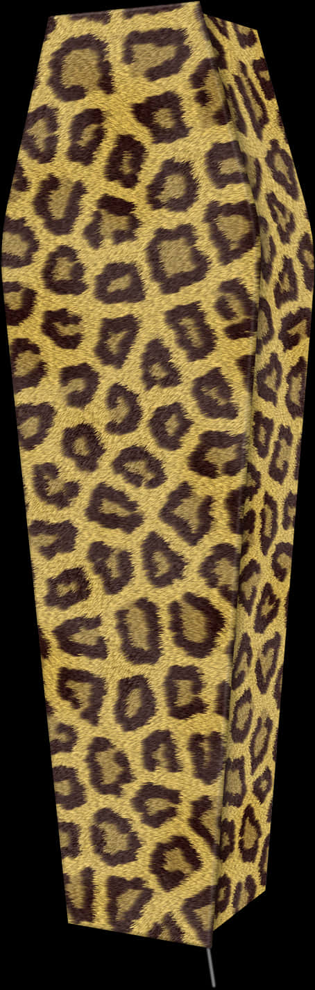 Leopard Print Pencil Skirt PNG image
