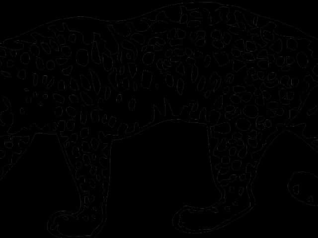 Leopard Silhouette Leopard Print Pattern PNG image
