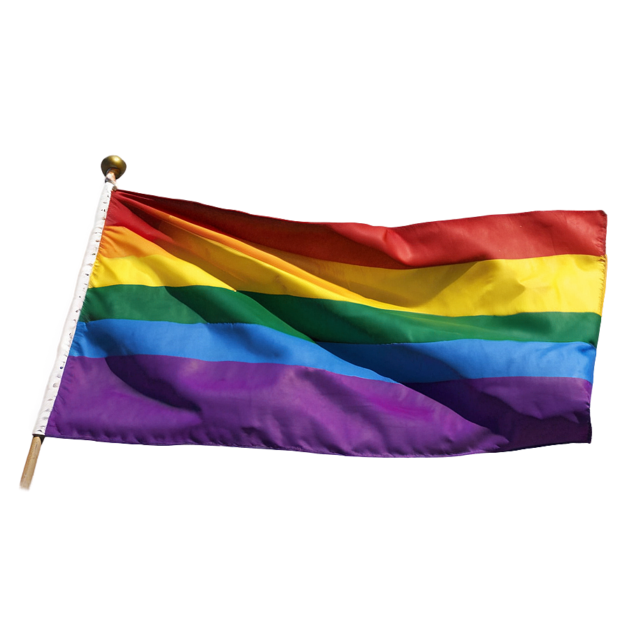 Lgbt Flag Waving Png Jce PNG image