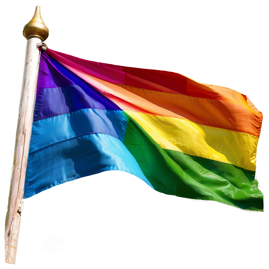 Lgbtq+ Colorful Flag Png 06252024 PNG image