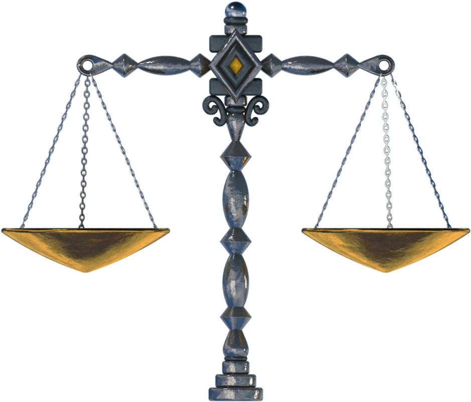 Libra Zodiac Symbol Balance Scales PNG image