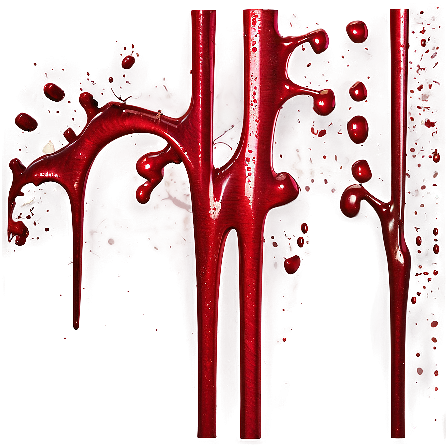 Life's Crimson: Blood Splatter Splash Png 47 PNG image