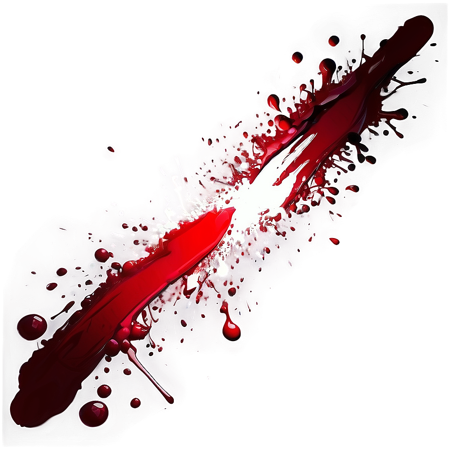 Life's Crimson: Blood Splatter Splash Png Yyw PNG image