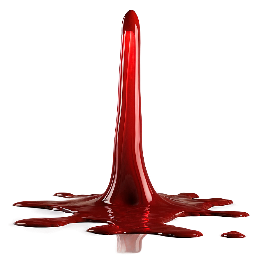 Life's Sanguine Fluid: Blood Splash Art Png 04302024 PNG image