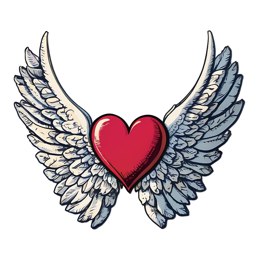 Lifted By Wings, Burdened By Heart Png 06282024 PNG image