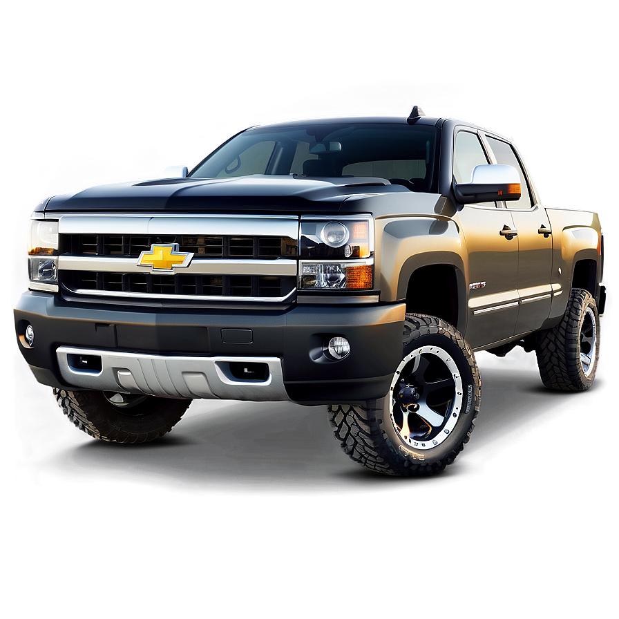 Lifted Silverado Image Png 06292024 PNG image