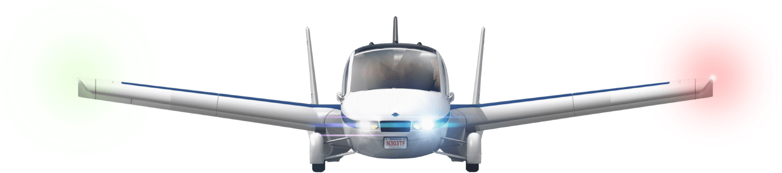 Light Aircraft Front Viewwith Propellers PNG image