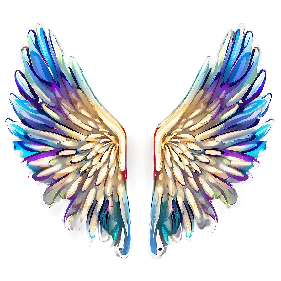 Light Angel Wings Artwork Png 05042024 PNG image