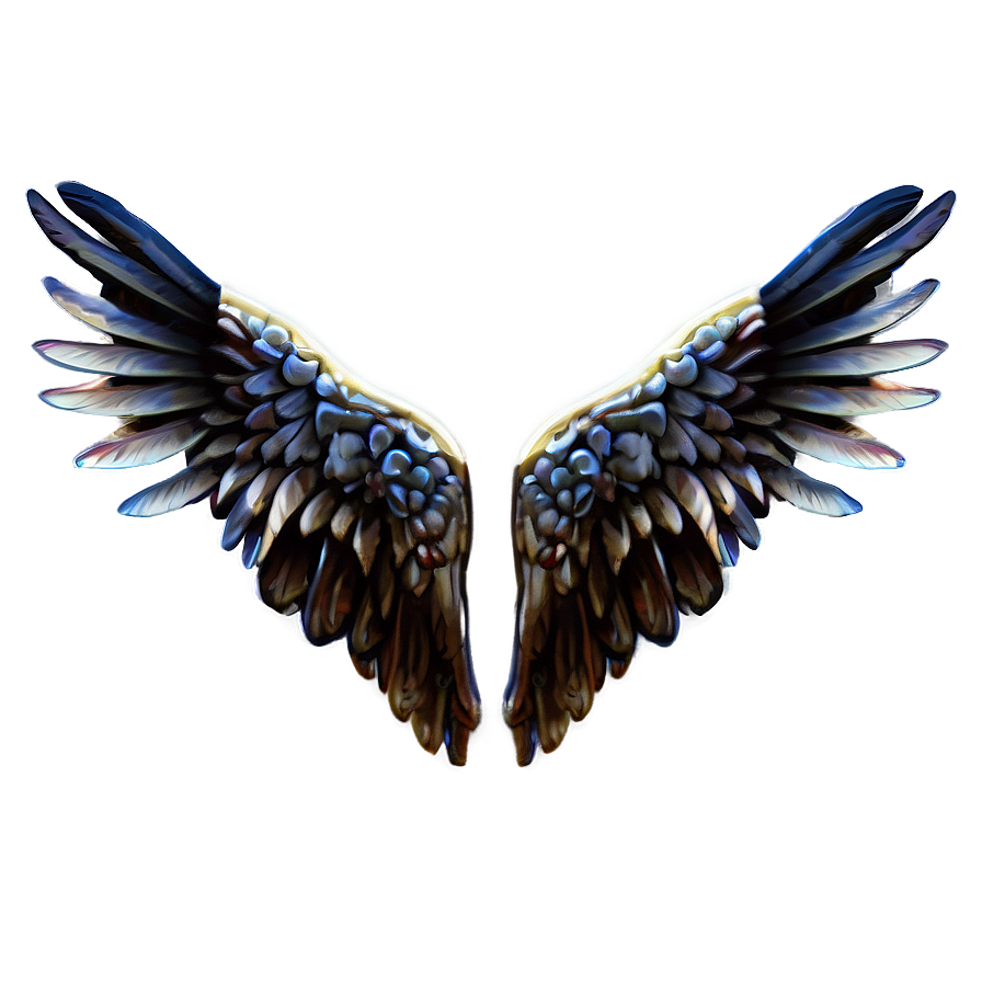 Light Angel Wings Artwork Png 77 PNG image