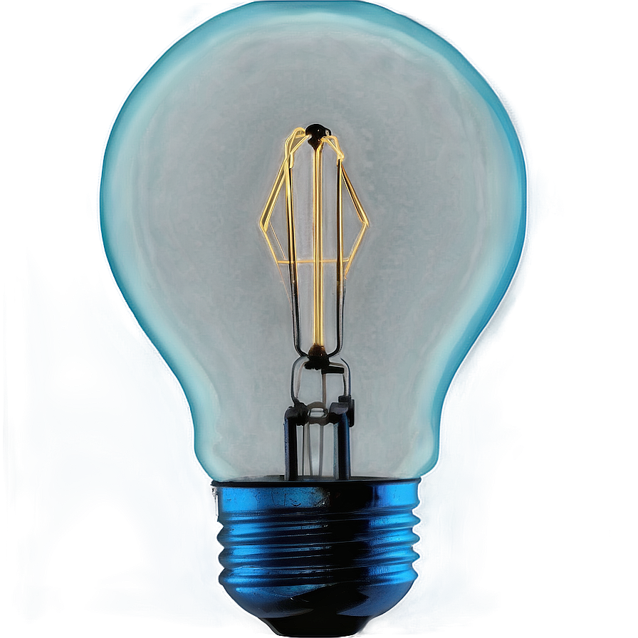 Light Bulb Blue Png 05042024 PNG image