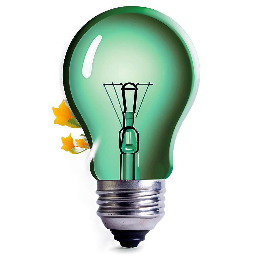 Light Bulb Green Png 73 PNG image