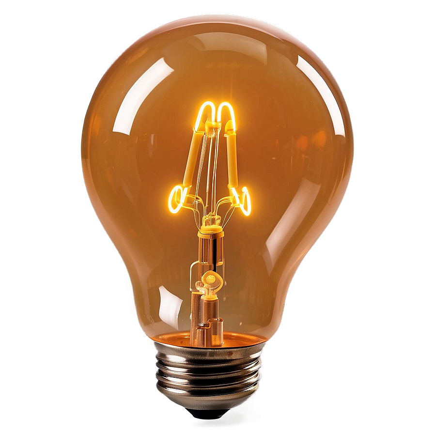 Light Bulb Orange Png 69 PNG image