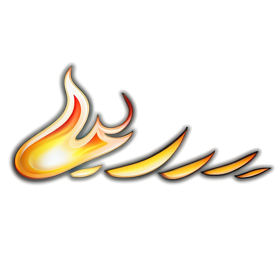 Light Flame Border Png 77 PNG image