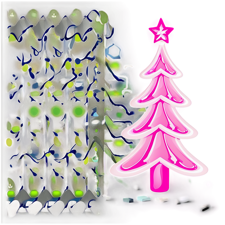 Light Pink Christmas Tree Png 06122024 PNG image