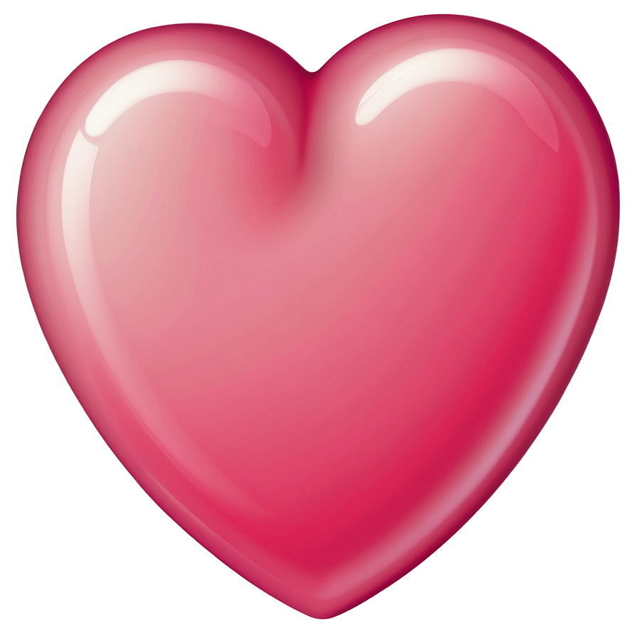 Light Pink Heart Emoji Png Qpx PNG image