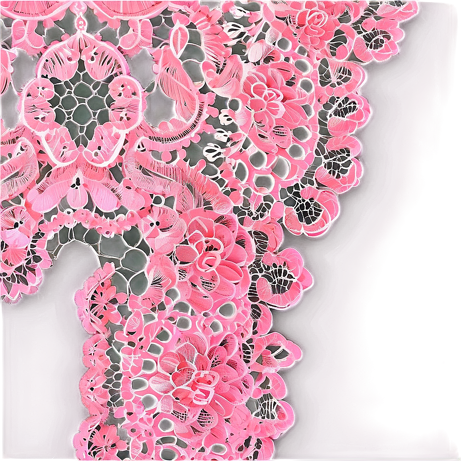 Light Pink Lace Texture Png Vcg PNG image