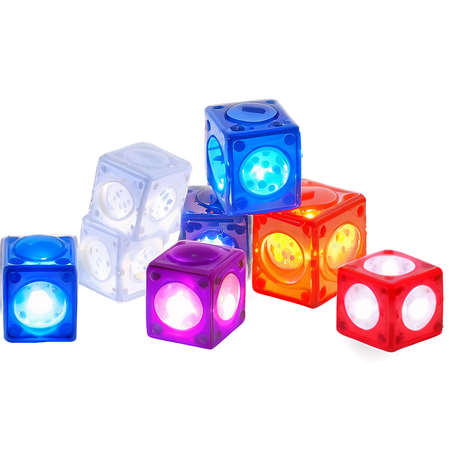 Light-up Building Blocks Png 06132024 PNG image