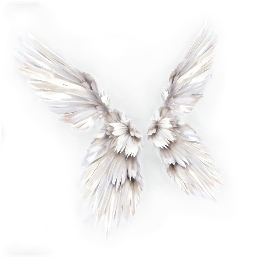 Light White Wings Png 06262024 PNG image