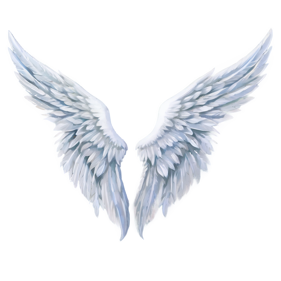 Light White Wings Png 64 PNG image