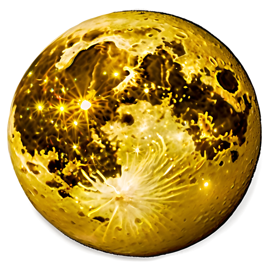 Light Yellow Moon Crescent Png 05062024 PNG image
