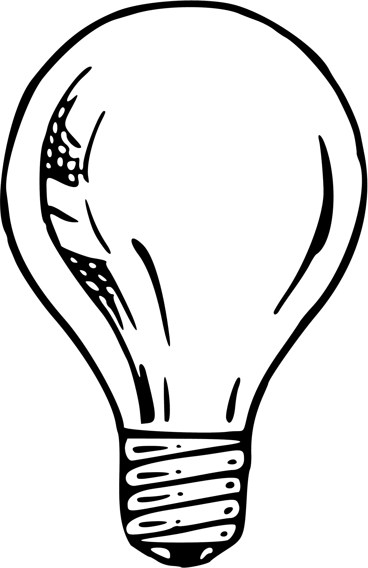 Lightbulb_ Line_ Drawing PNG image