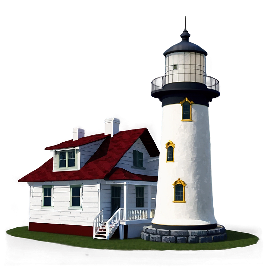 Lighthouse Keeper's Quarters Png Nve PNG image