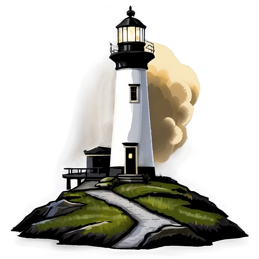 Lighthouse Landscape Png Llb PNG image