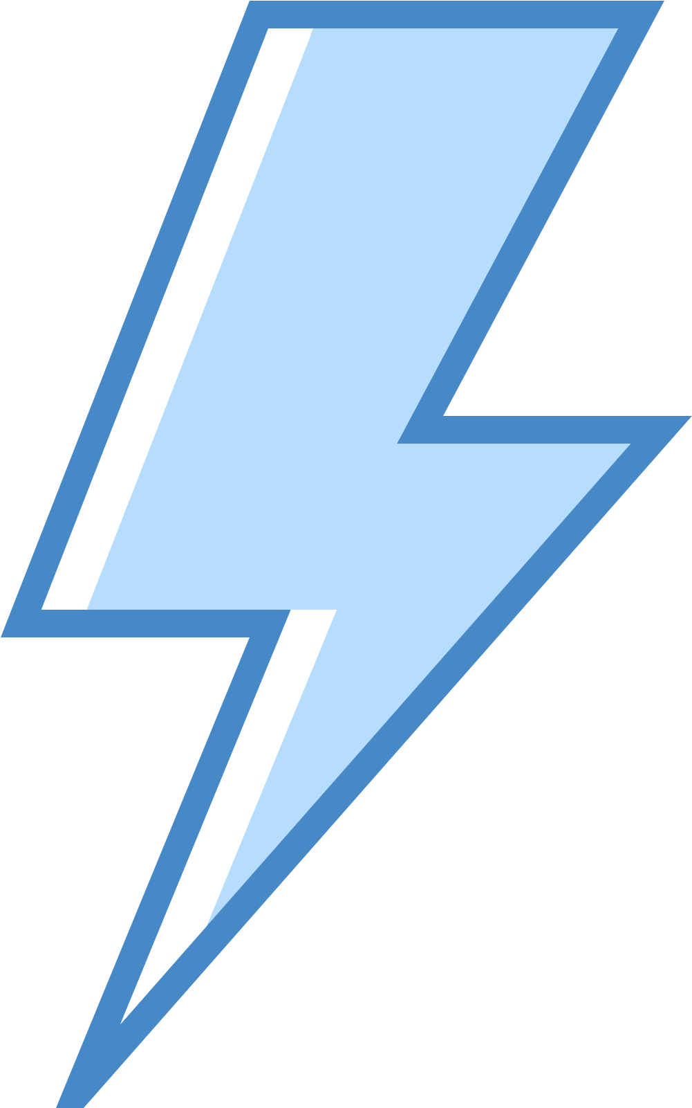 Lightning Bolt Graphic PNG image