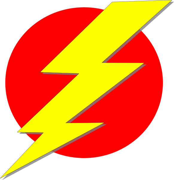 Lightning Bolt Graphic Red Background PNG image