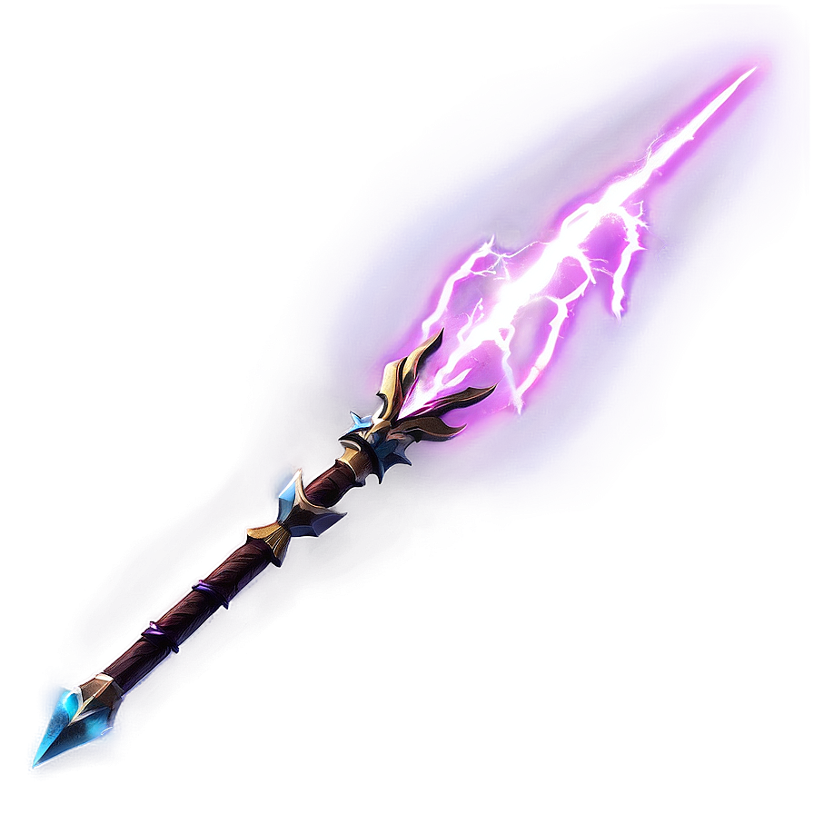 Lightning Spear Png 8 PNG image