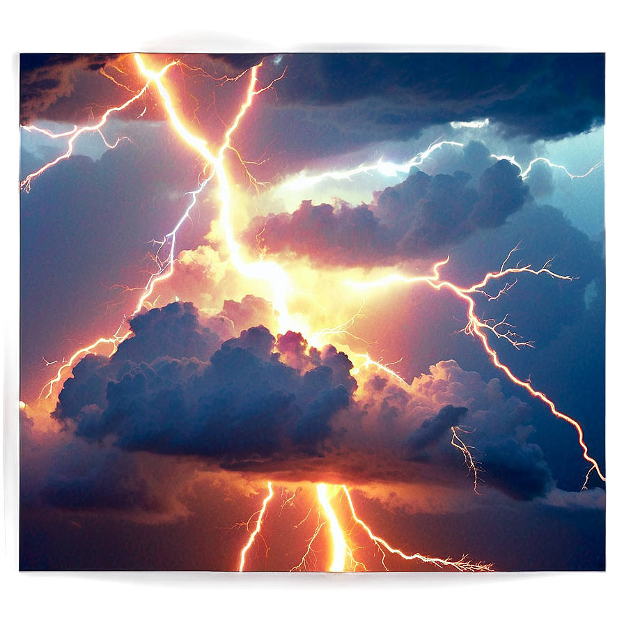 Lightning Storm Png Lbg42 PNG image